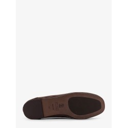 Suede loafers with Monili detail