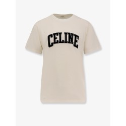 Cotton jersey T-shirt with flocked logo