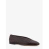 Rosa woven leather ballerinas