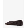Rosa woven leather ballerinas
