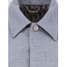 Virgin wool, cashmere and silk jacket