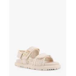 Dioract fabric sandals with Dior Oblique motif