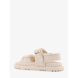 Dioract fabric sandals with Dior Oblique motif