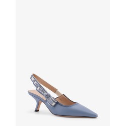 J'Adior leather slingback decolleté