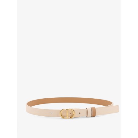 Reversible leather belt