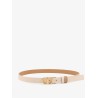 Reversible leather belt