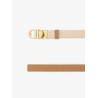 Reversible leather belt
