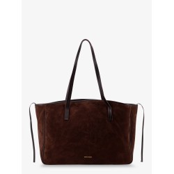 XL Du Jour suede shoulder bag