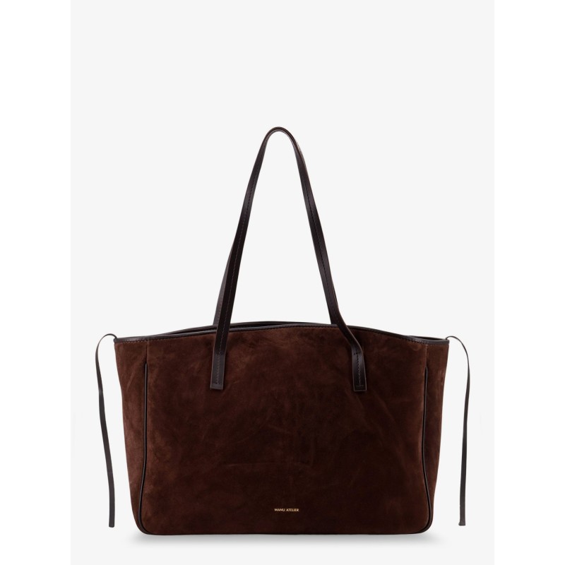 XL Du Jour suede shoulder bag
