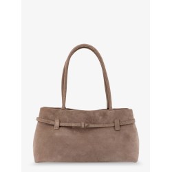 Le Cambon East West suede shoulder bag