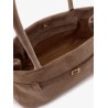 Le Cambon East West suede shoulder bag