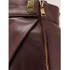 Leather miniskirt