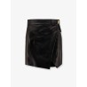 Leather miniskirt