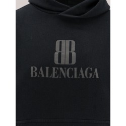 Cropped cotton sweatshirt