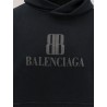 Cropped cotton sweatshirt