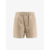 FF cotton and linen shorts