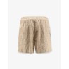 FF cotton and linen shorts