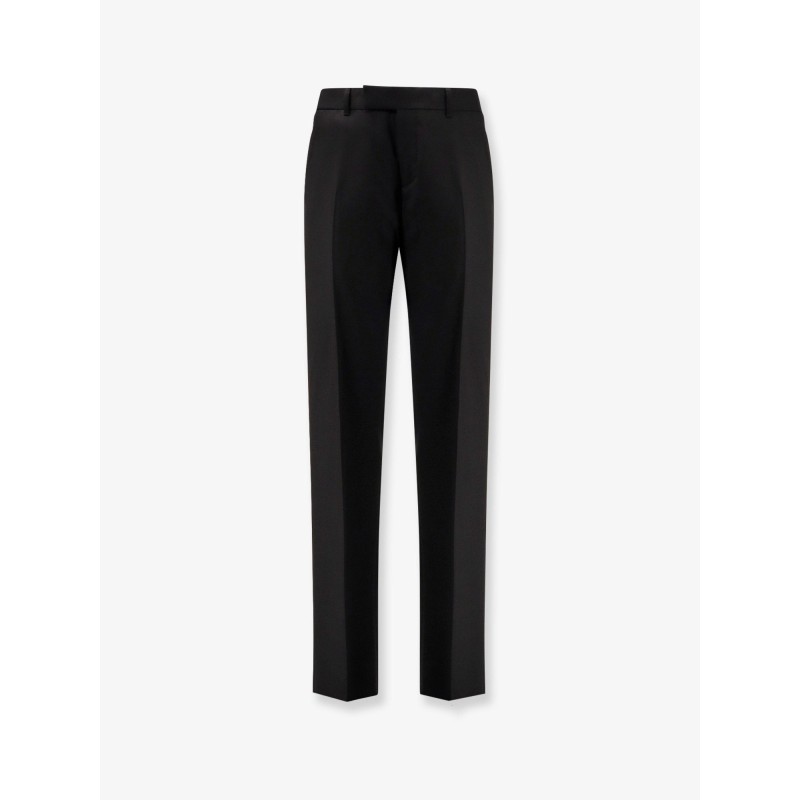 Cashmere and wool trousers
