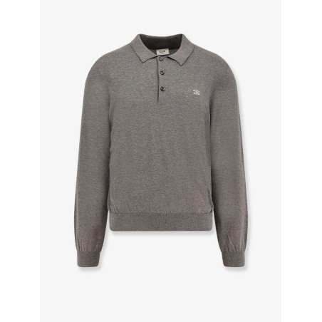 Cotton polo shirt with Triomphe detail