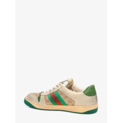 Screener GG low-top vintage leather sneakers