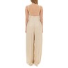 MALFILE' SATIN JUMPSUIT