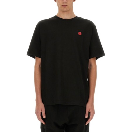 T-SHIRT WITH LOGO PATCH