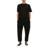 T-SHIRT WITH LOGO PATCH