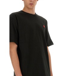 T-SHIRT WITH LOGO PATCH