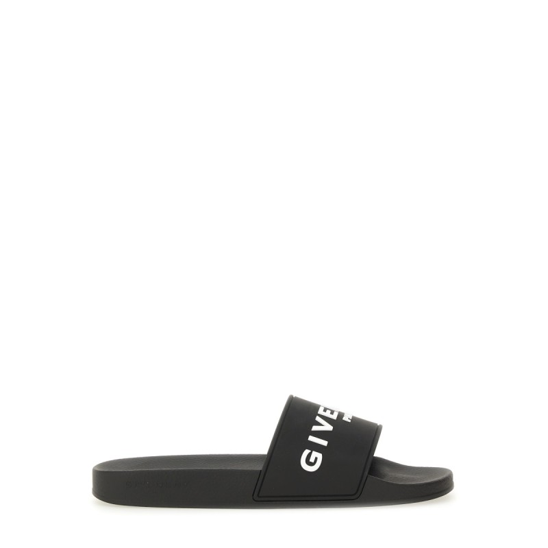 SLIDE SANDAL WITH LOGO