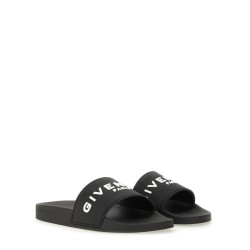 SLIDE SANDAL WITH LOGO