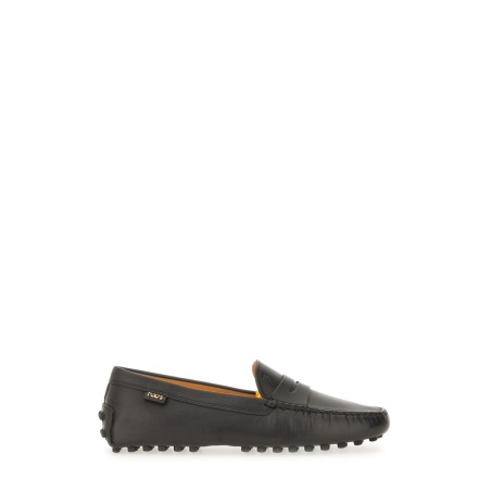 LEATHER "GOMMINO" LOAFER