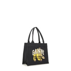 BANANA PRINT LARGE TOTE BAG