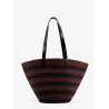 Rafia shoulder bag