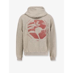 You Are Nothing cotton sweatshirt with used effect