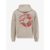 You Are Nothing cotton sweatshirt with used effect