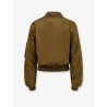 Nylon bomber jacket