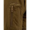 Nylon bomber jacket