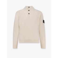 Certified virgin wool blend sweater