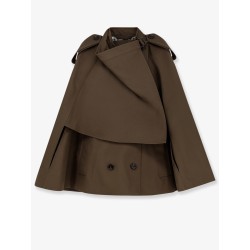 Cotton cape with Traditional Check lining