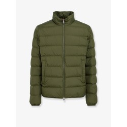 Baudinet down jacket with logo patch