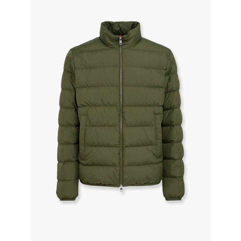 Baudinet down jacket with logo patch
