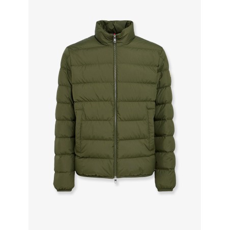 Baudinet down jacket with logo patch