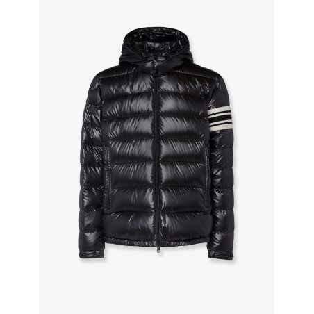 Landre down jacket with contrasting detail