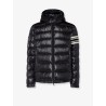 Landre down jacket with contrasting detail
