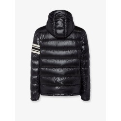 Landre down jacket with contrasting detail