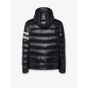 Landre down jacket with contrasting detail