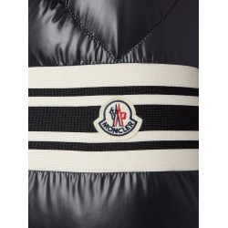 Landre down jacket with contrasting detail