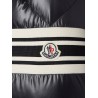 Landre down jacket with contrasting detail