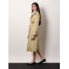 Castleford organic cotton trench