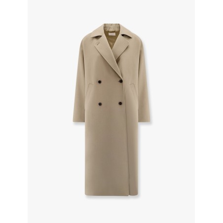 Sable oversize wool coat